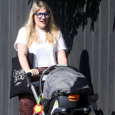 Emerald with her newly born baby